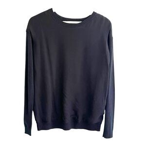 Vince Womens Cashmere Silk Sweater Size XS Silk Minimalist Neutral Quiet Luxury